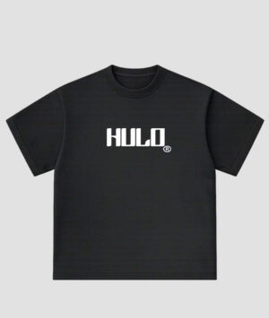 HULO Boxy Fit Black b&w