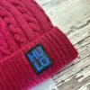 Bonnet couleur bordeaux