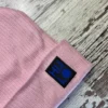 Bonnet couleur rose