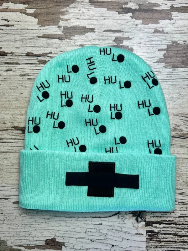 Bonnet couleur verte