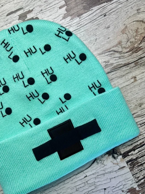 Bonnet couleur verte