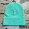 Bonnet couleur verte