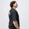 5830015662049398281 T-Shirt HULO Boxy Fit Black b&w