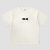 T-Shirt HULO Boxy Fit Off & White