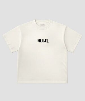 5764986807761178265 T-Shirt HULO Boxy Fit Off & White