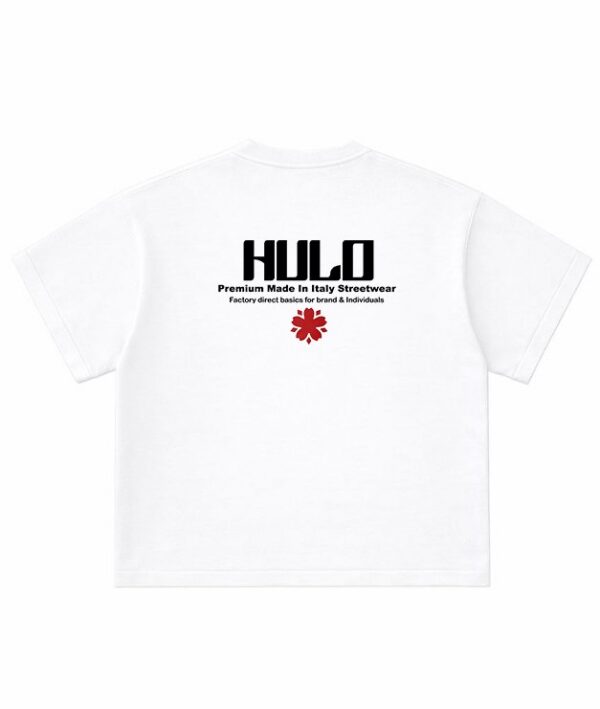 5764986807761178275 T-Shirt HULO Boxy Fit White