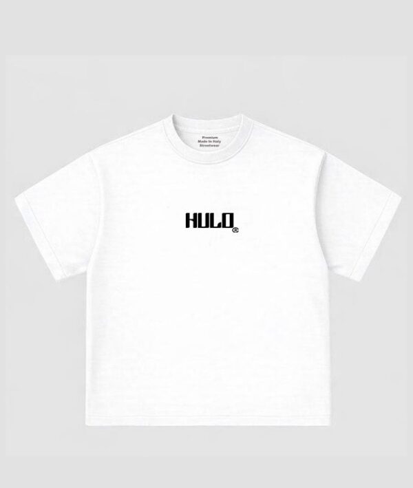 5764986807761178276 T-Shirt HULO Boxy Fit White